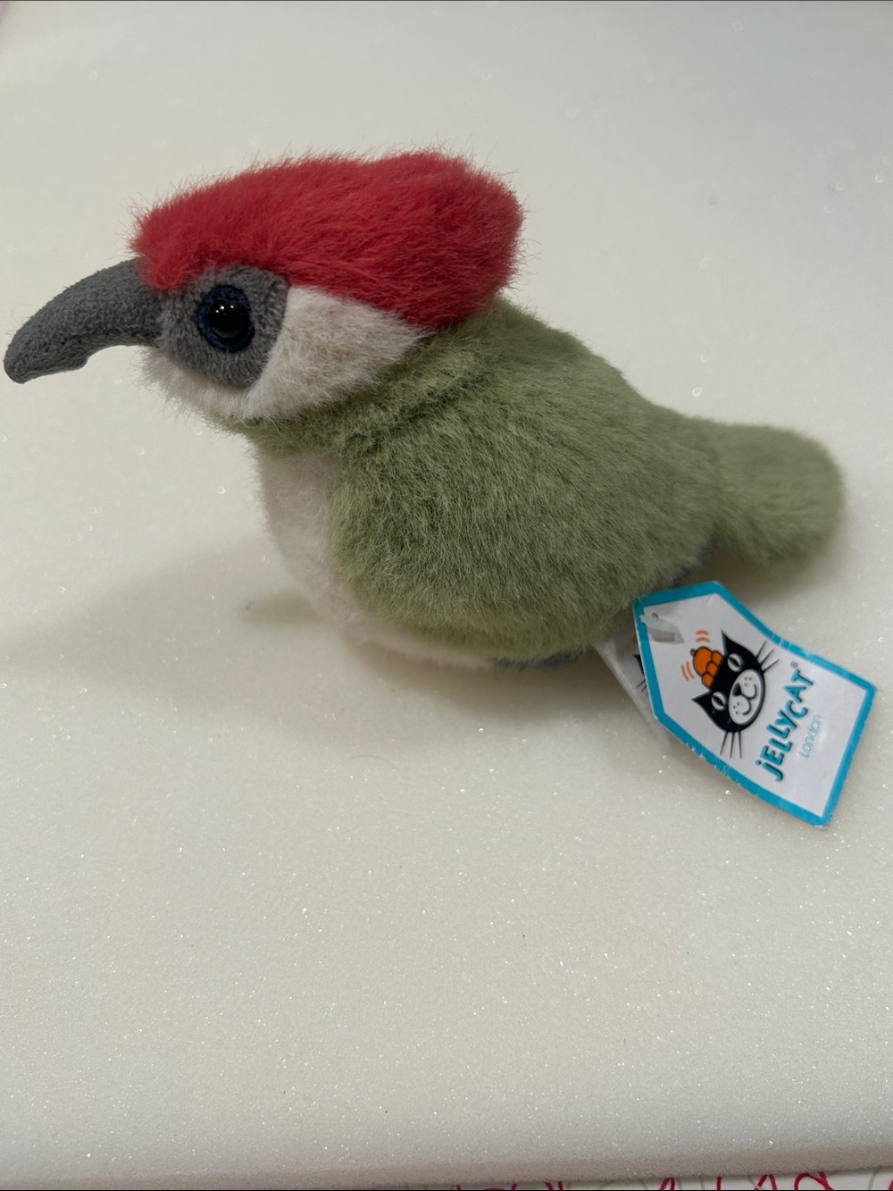 Authentic JELLYCAT Birdling Woodpecker Retired NWT